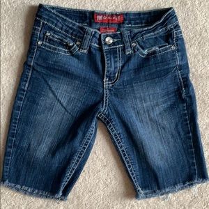 NEW Vintage Denim/Jean Bermuda Shorts Girls (12)